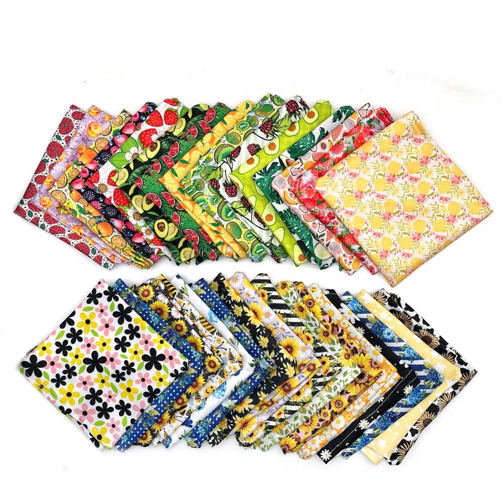 30/50PCS Mix Color Dog Spring  - Dog Bandana Scarf review and price