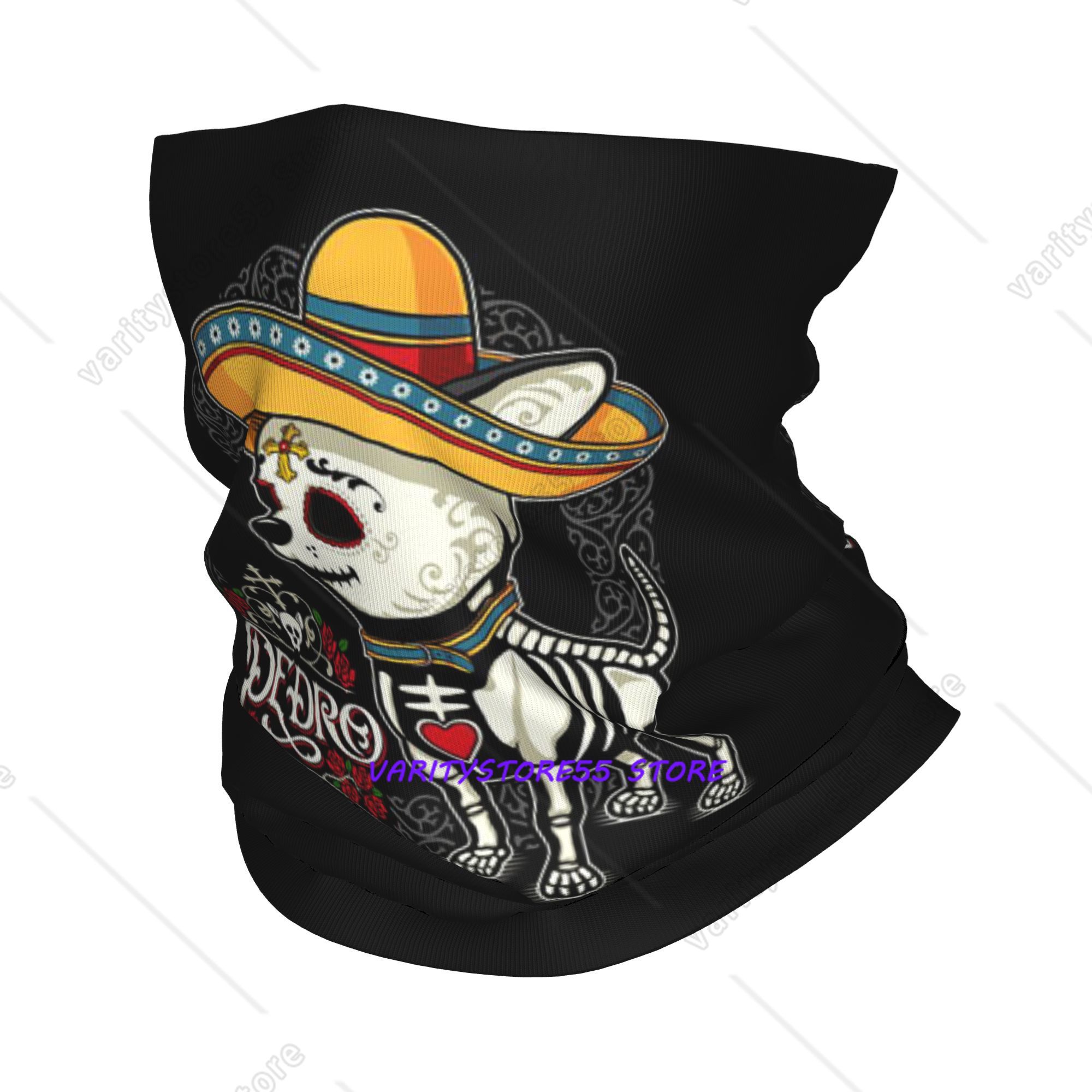 Day of the Dead Dog Print Band - Dog Bandana Scarf review and price