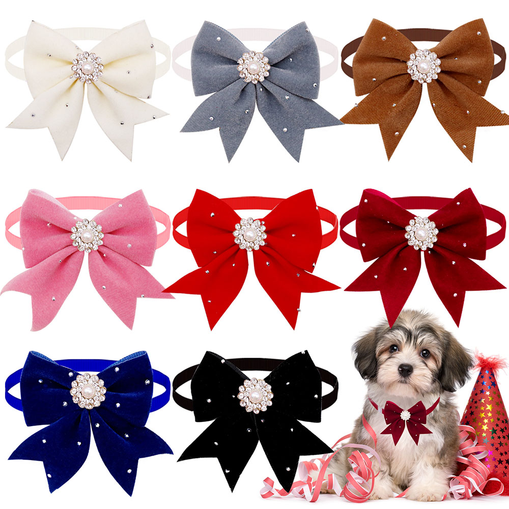 8PCS Dog Collar Floral Ribbon  - Pet Supplies In Bulk review and price